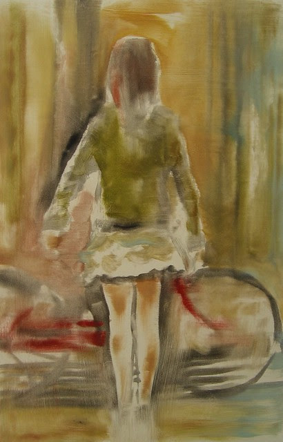Stilled Life (Akihabara) 30"x22" monotype on paper 2011