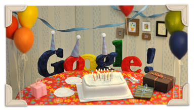 Google turns 13!
