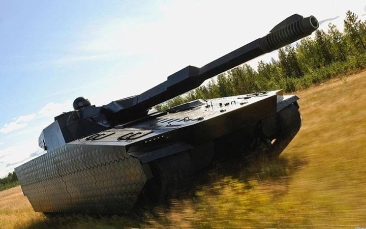 CV90 sueco armado con un cañón de 120 mm