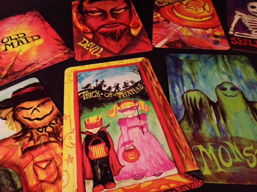 Old Maid Halloween card game by Justine Ehlers