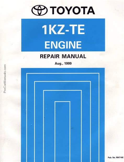 eBook Free Car Service Manual 1kz Engine Manual (PDF / ePub)