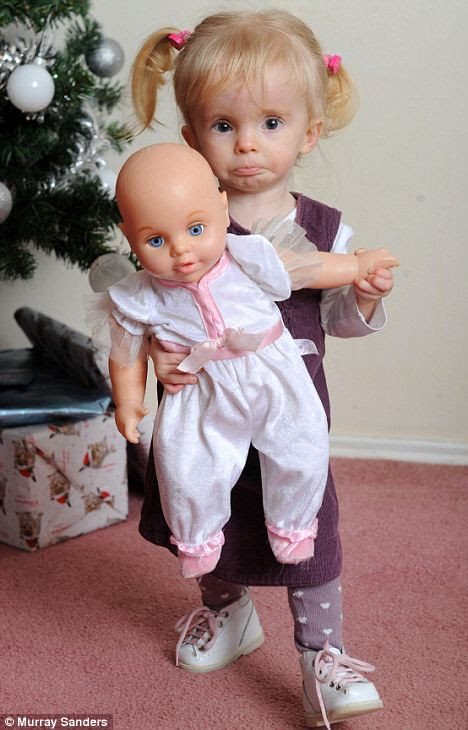 Abbie King, two years' old