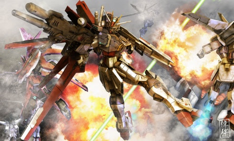 oowashi akatsuki gundam force impulse 3d gundam mesh cg sandrum