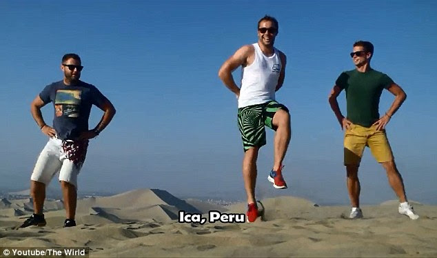 Doing a merry jig: The Irishmen travelled the globe sharing their passion for their homeland