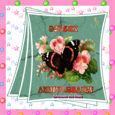 Cartes Anniversaire virtuelles gratuites - Passion des fleurs