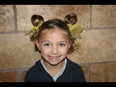Cute Girls Hairstyles | Bunny Ear Pigtails