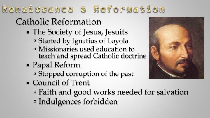 PPT Renaissance, Reformation, & Exploration PowerPoint