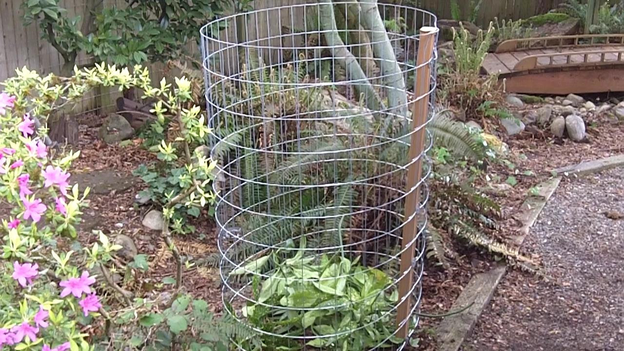 How to Build a Compost Bin in Under 15 Minutes- Cheap 