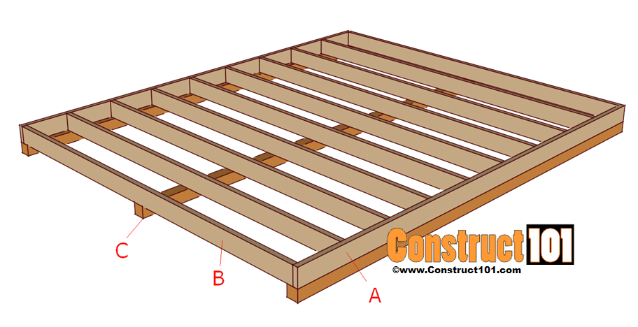Shed Plans - 10x12 Gambrel Shed - Construct101