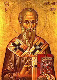ST ALEXANDER, the Patriarch of Constantinople