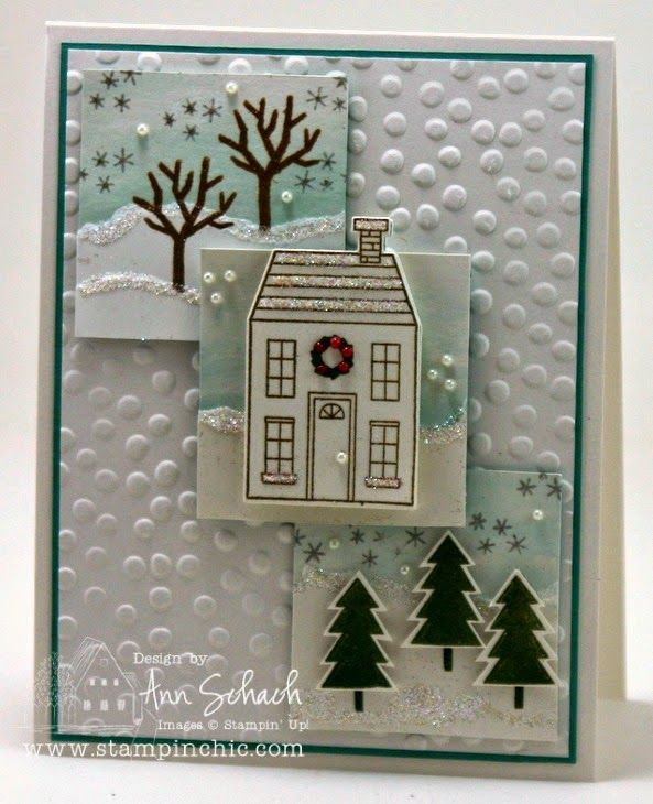 The Stampin' Schach: Holiday Homes for Pals Paper Arts...a set from the Holiday Catalog