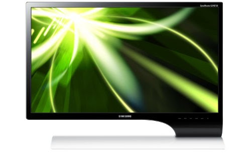 Samsung S24B750HS 24 inch Widescreen LED Monitor - Gloss Black/White (1920 x 1080 Full HD, 2ms, HDMI/VGA)