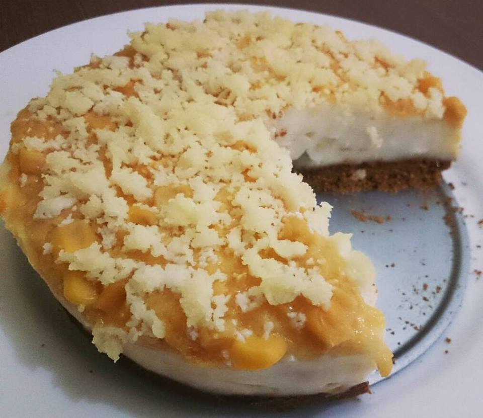 No-Bake Maja Blanca Pie Recipe-food and recipes