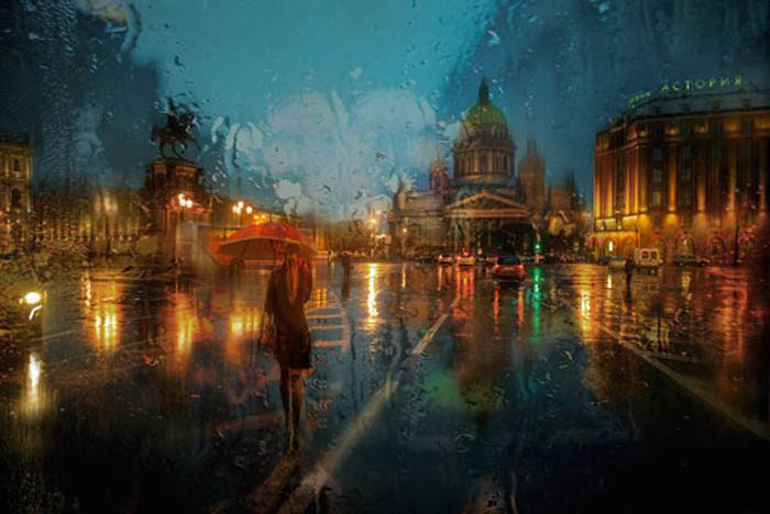 Атмосферные фотографии Петербурга от Эдуарда Гордеева.