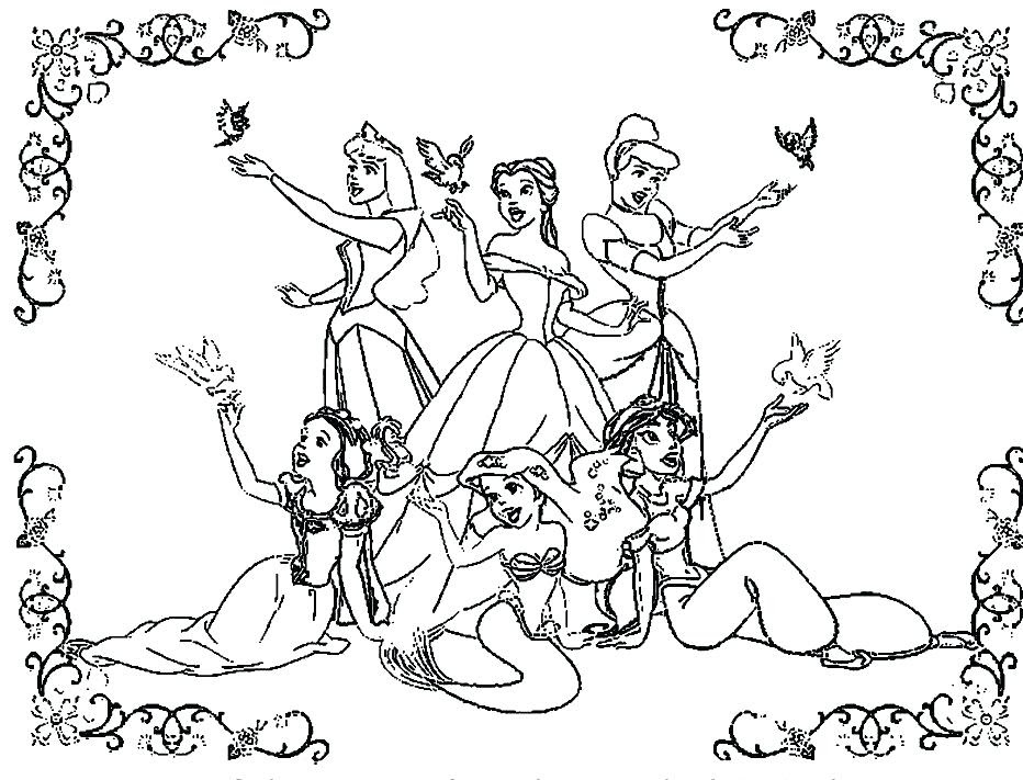 Princess Coloring Pages Pdf at GetColorings.com | Free ...