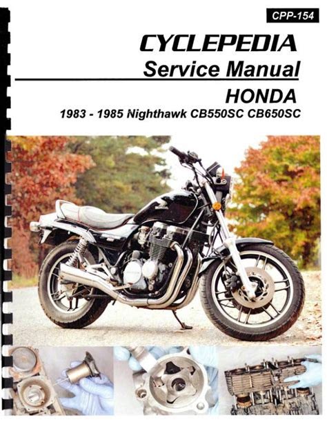 PDF Honda Cb550 Nighthawk Repair Manual