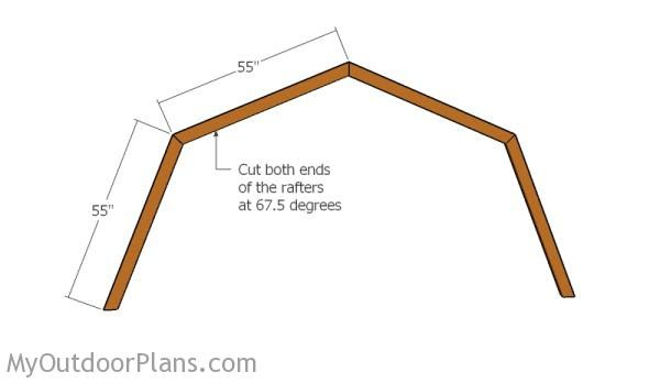 12x16 gambrel shed roof plans myoutdoorplans free