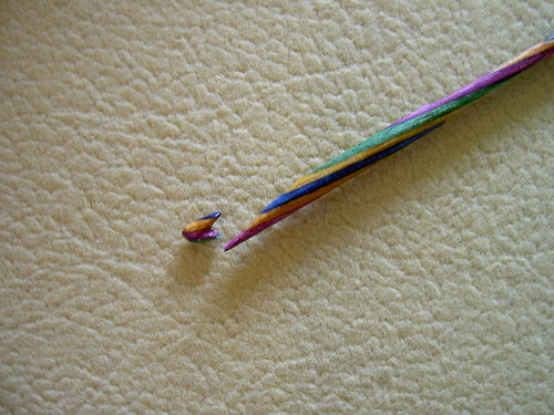 Broken hook