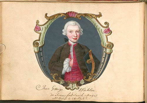 Liber Amicorum - Johann Christian Sigmund Mönch  b