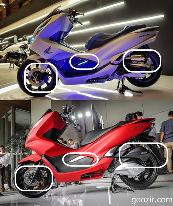 Modif Honda PCX 150 Futuristik Tekno - informasi otomotif 