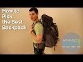 Travelling Rucksack Size