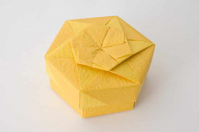 sale boxes lids for origami with Box  #4 Lid Hexagonal  Sharing! Origami Flickr   Photo with #3,