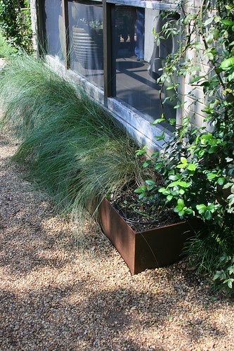 cor-ten planters