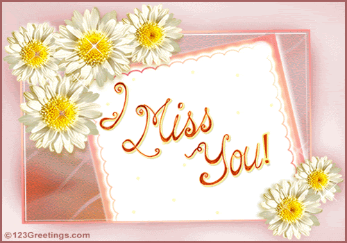 i miss you animation. happy thursday lori tricia yall weekend bunches miss you animated