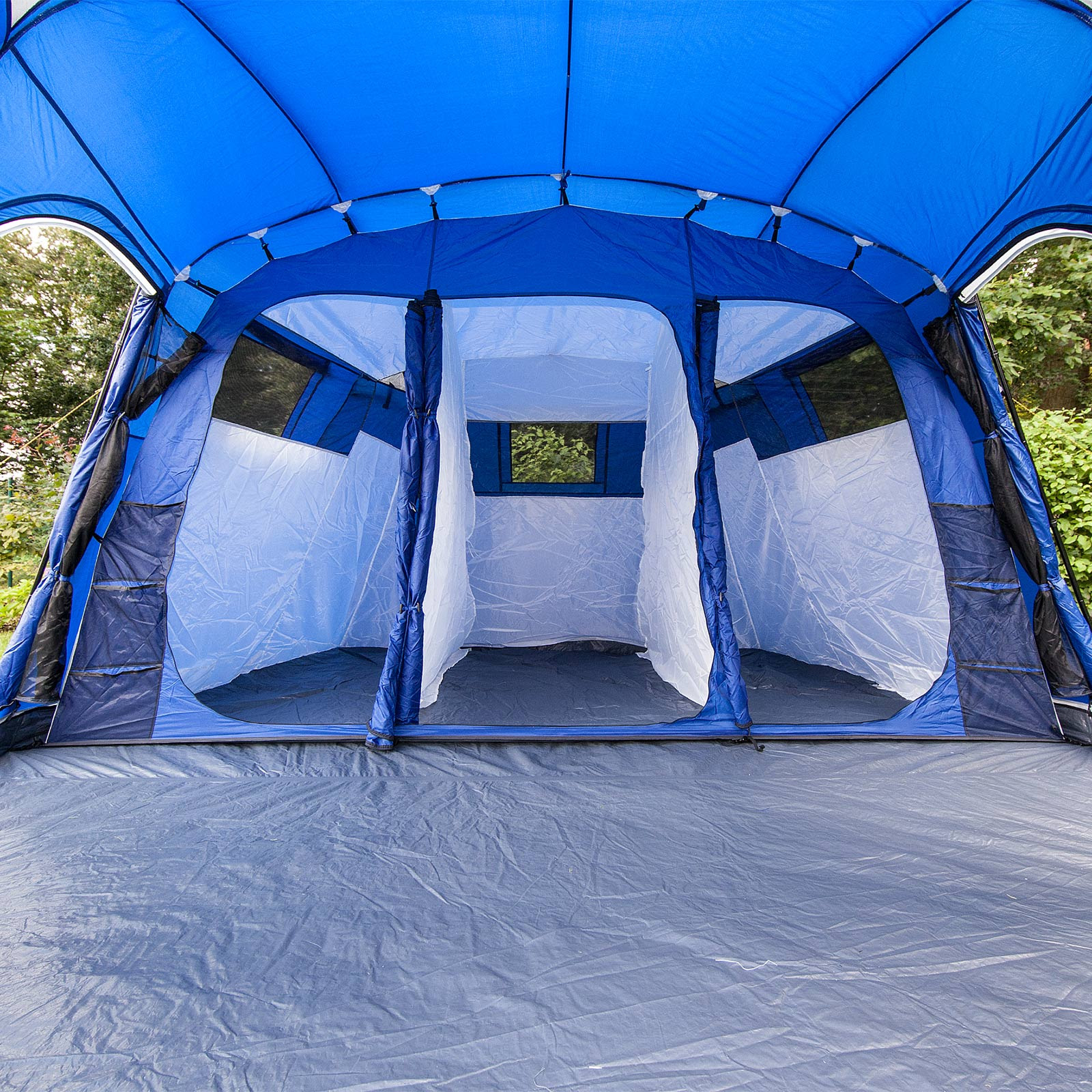 skandika Copenhagen 6 Person/Man Family Dome Tent Sewn-in ...