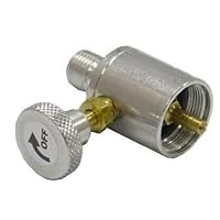 Mr. Heater Propane Post Adapter Valve 9/16 Inch Left Hand Thread x 1 Inch-20 Female Throwaway Cylinder Thread #F271725