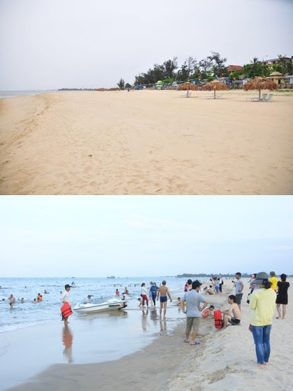 du-khach-tam-bien-an-hai-san-tro-lai-o-quang-binh