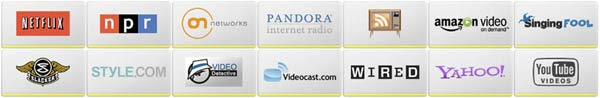 Sony Internet Apps Logos
