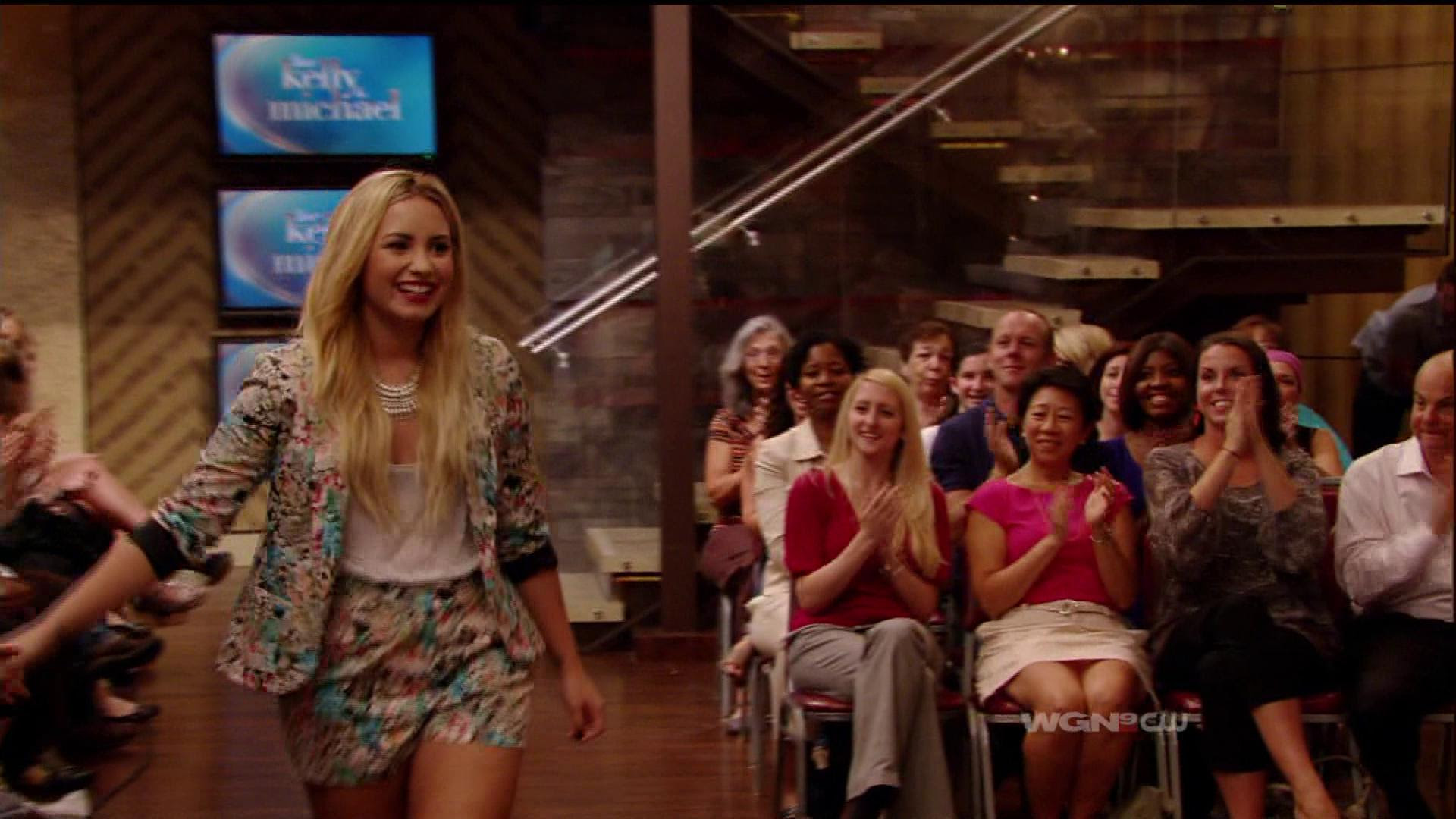 > Demi Lovato On Live With Kelly & Michael - Photo posted in Eyecandy - Celebrities and random chicks | Sign in and leave a comment below!