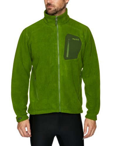 Reviews Marmot Men's Warmlight Fleece Jacket - Green Pepper, Large