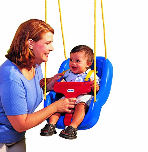 Little Tikes 2-in-1 Snug 'n Secure Swing Blue