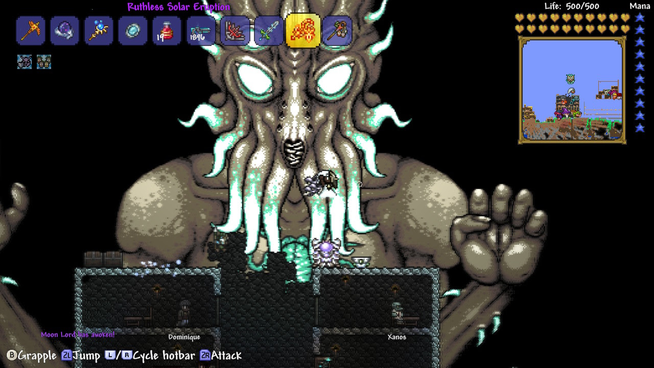 テラリア 最終戦 ムーンロード 撃破 戦い方 攻略法を徹底解説します ぽぷりのゲーム日記