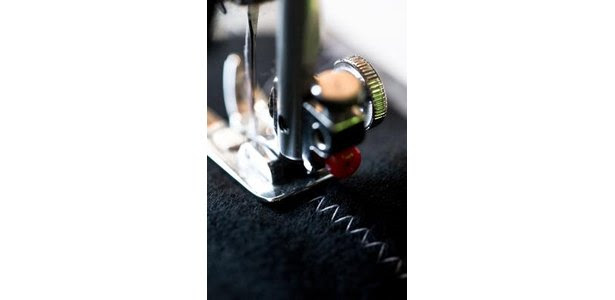 How to Monogram With a Decorative Stitch on a Sewing Machine | eHow