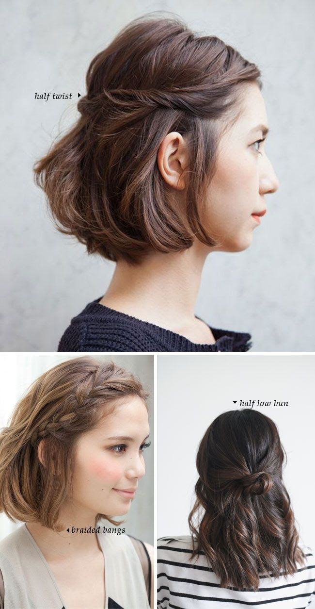 Fashonable Updo Hairstyles for Short Hair  Styles Weekly