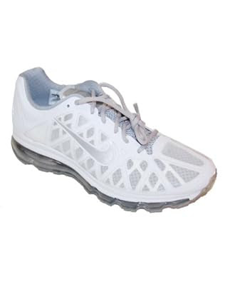 Nike Air Max 2011 Mens Running Shoes White/metalic Silver 429889 101
