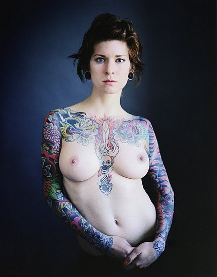 tattooed girl