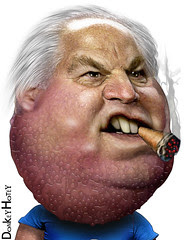 Rush Limbaugh - Caricature