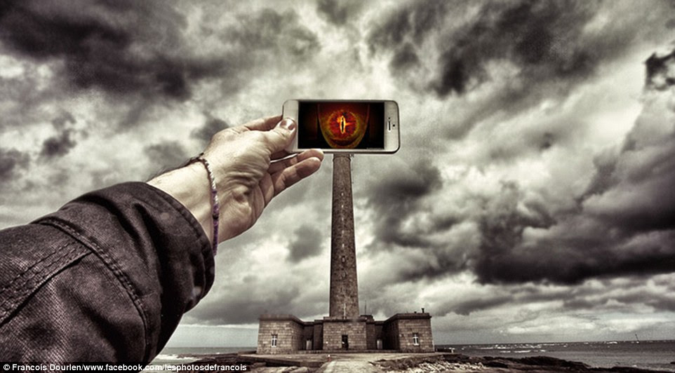 Francois explained: 'Like many people, I always imagine weird things when I walk in the street, when I work or when I'm home'