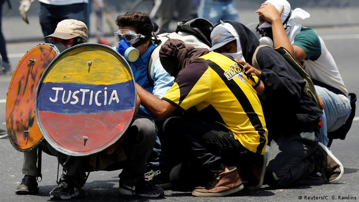  Venezuela Proteste in Caracas (Reuters/C. G. Rawlins)