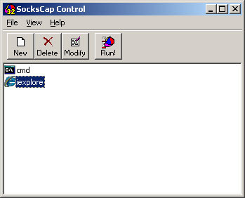 SocksCap代理