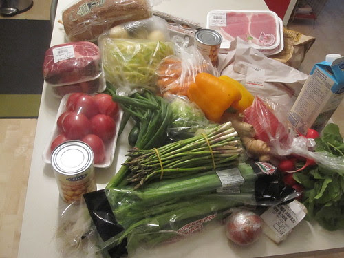 Groceries from marché Maisonneuve - $62
