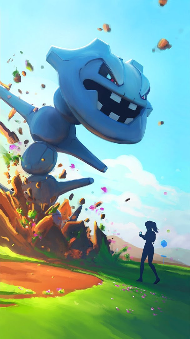 ポケモンgo ハガネールの新しい起動画面がアップデート0 61 0後に登場 野生で出現する ポケモンgo攻略まとめ速報