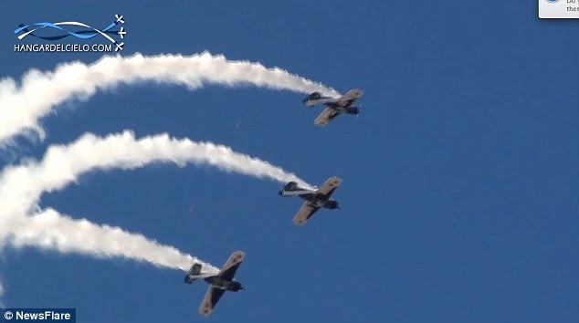 Although the video was filmed in April this year, it has just recently emerged online
