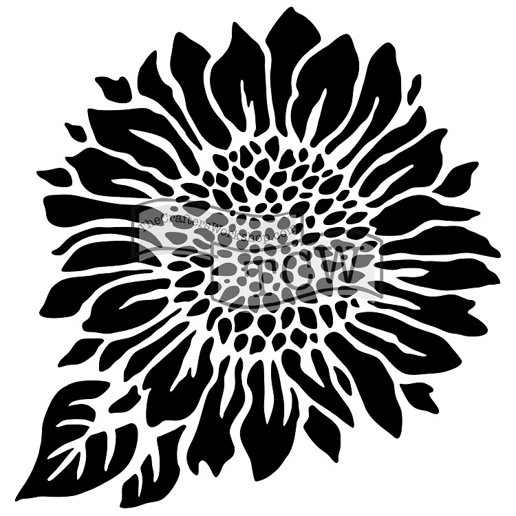 Free Free 252 Sunflower Stencil Svg Free SVG PNG EPS DXF File