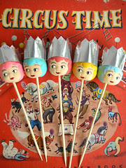 Carnival Queen Cupcake Toppers! 5
