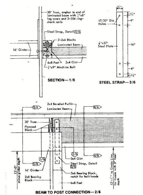pole machine shed plans blueprints  industrial